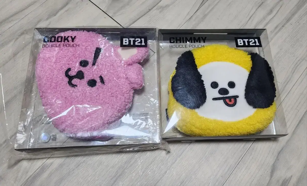 BT21 Boucle Pouch Cookies,Chimi (Unsealed)