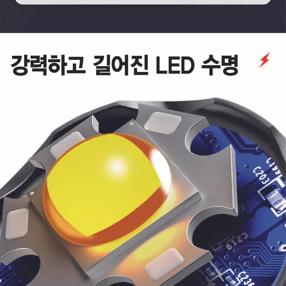 (삼각대 증정) 집중광 면발광 LED 랜턴 손전등 낚시 캠핑 해루질