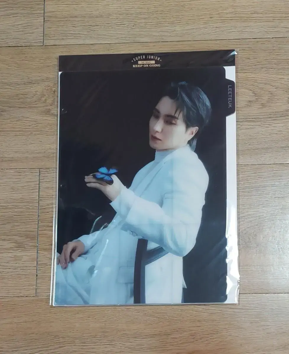 슈퍼주니어 이특 망고 바인더 인덱스 Leeteuk Binder Index