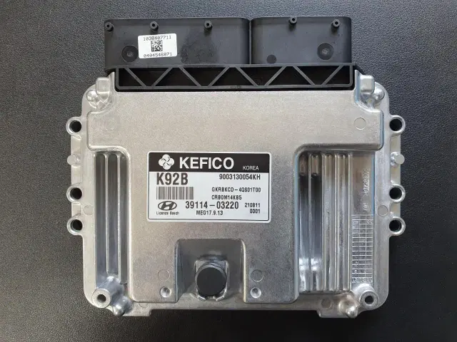 엑센트1.4L 카파엔진 ECU 39114-03220 고품회수 조건