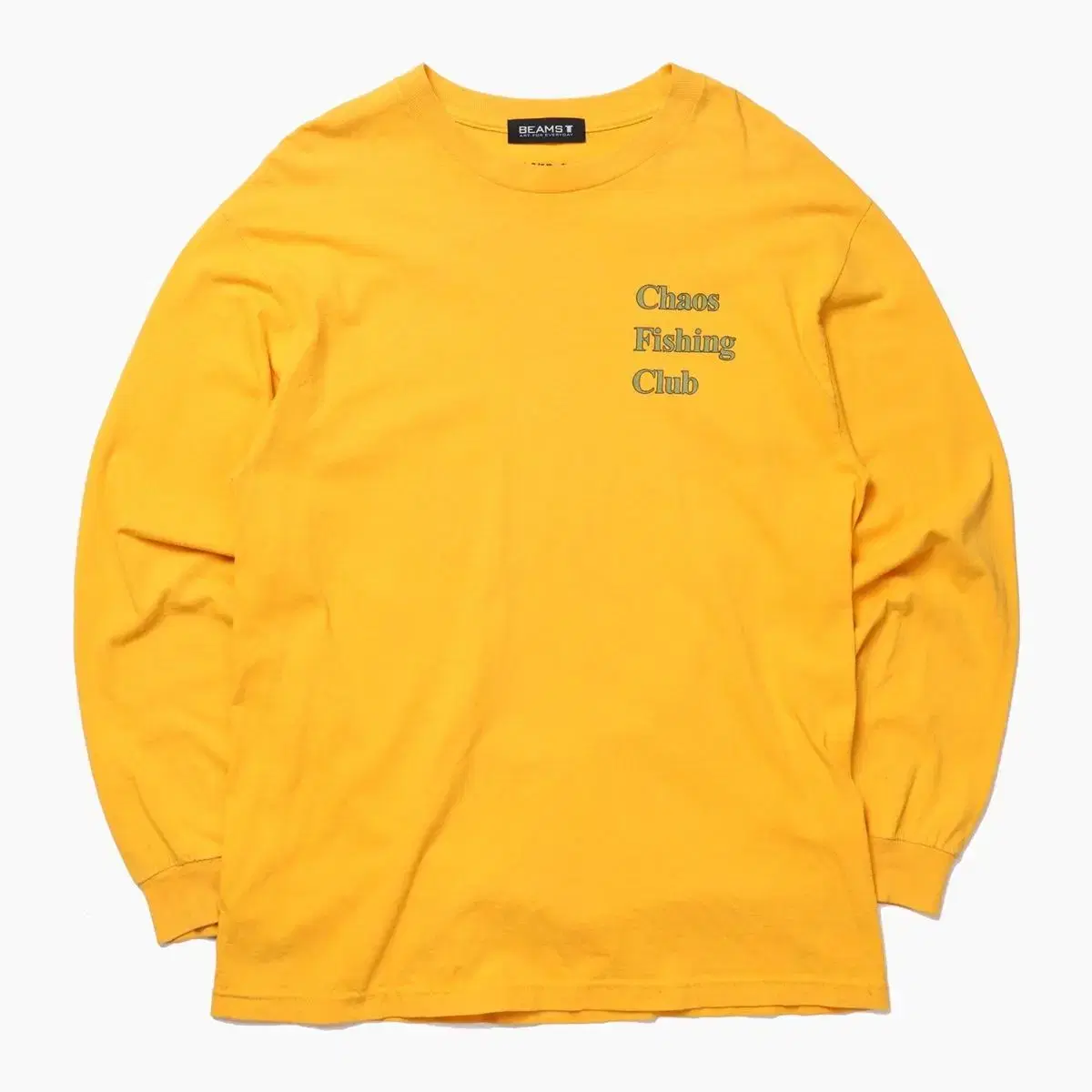 Chaos Fishing Club x BEAMS T BASS 롱슬리브