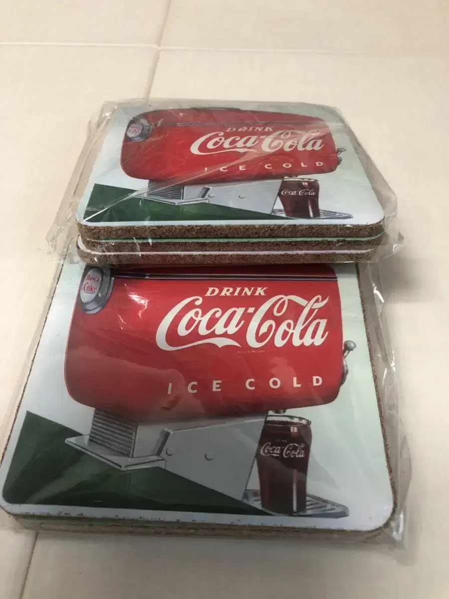 Free Shipping on 2 Boxes of 6 Coca-Cola Coasters