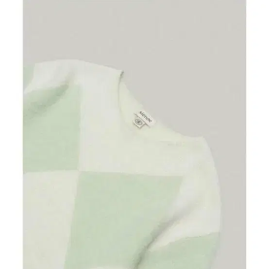 (새상품) 시엔느 니트 Chance Jacquard Knit (Mint)