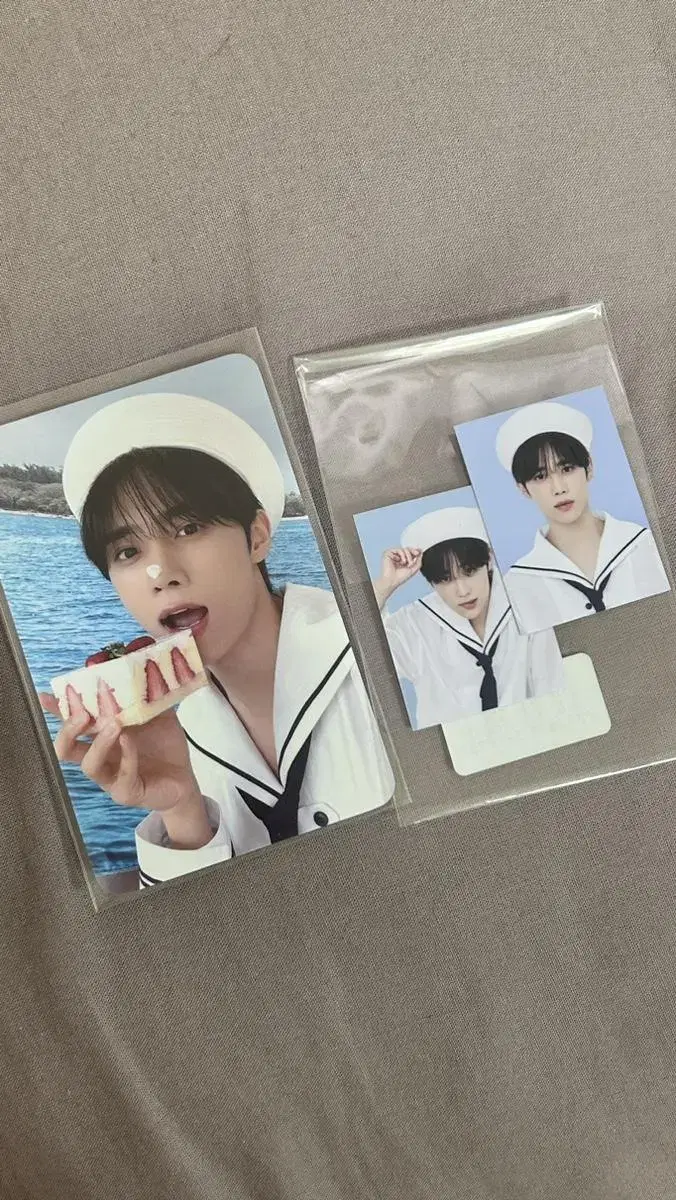 The Boyz sunwoo MediHill Marine Deed + photocards for sale.