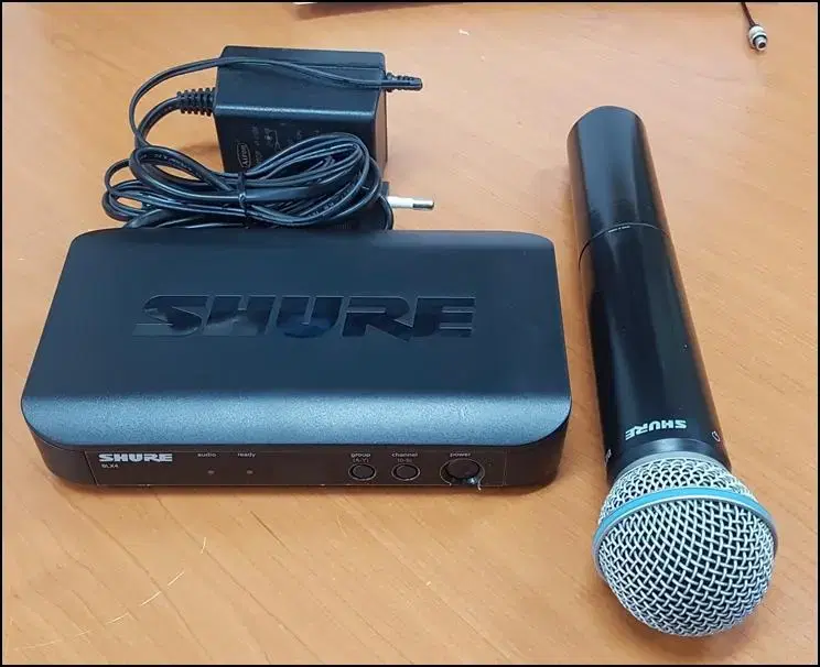 SHURE (슈어) BLXD24 BETA58 중고 무선마이크