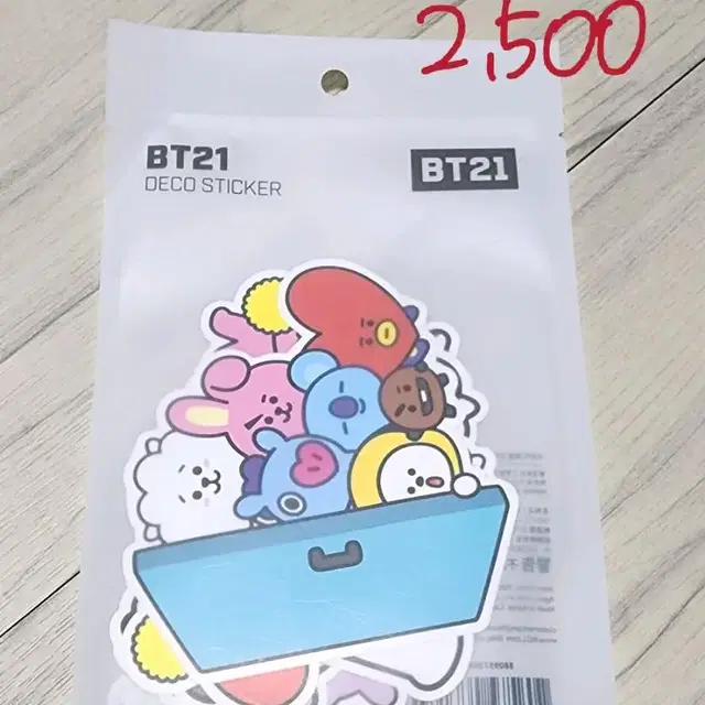 방탄소년단 BT21 노트, 홀더 등 문구류(미개봉)