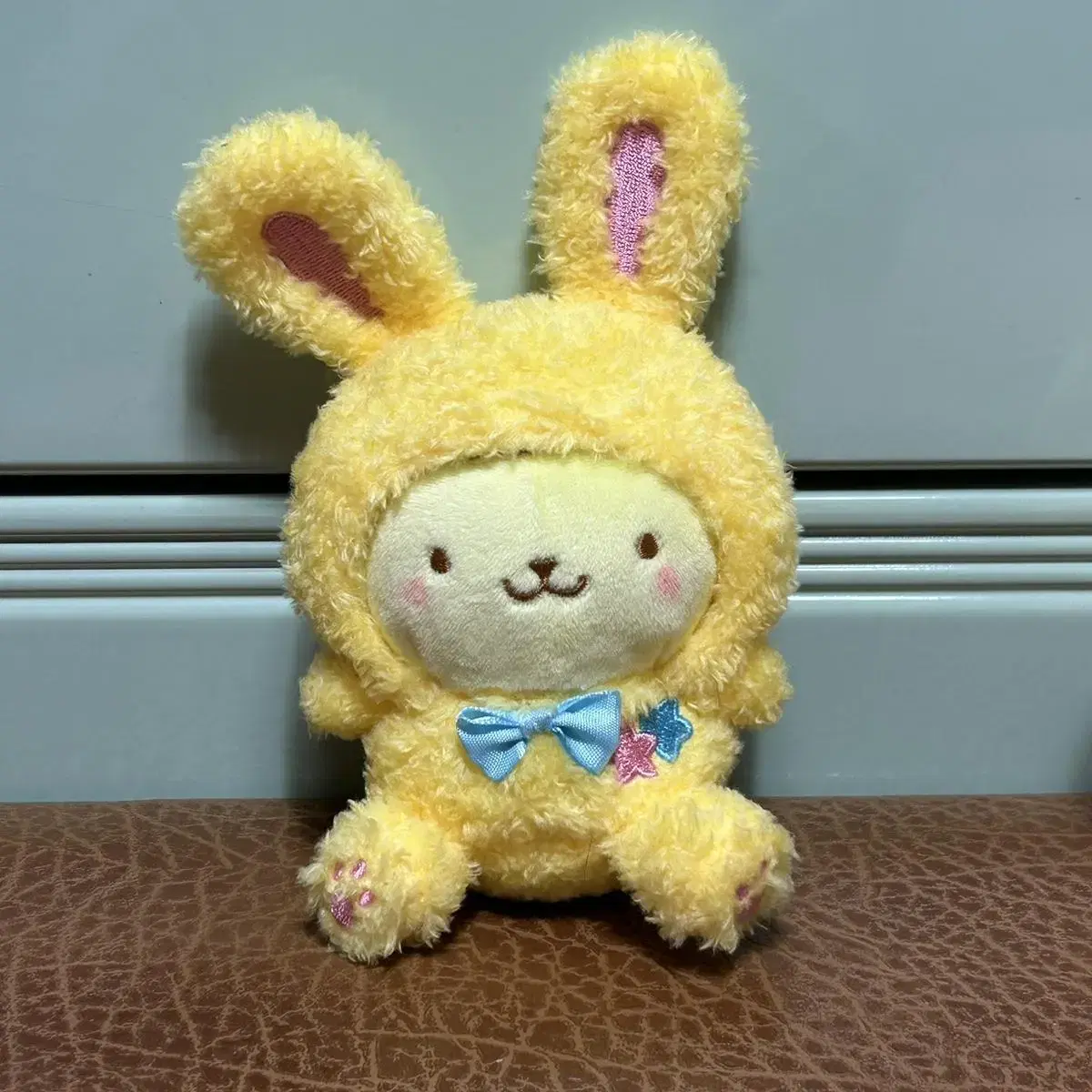 Pompompurin bunny mascot