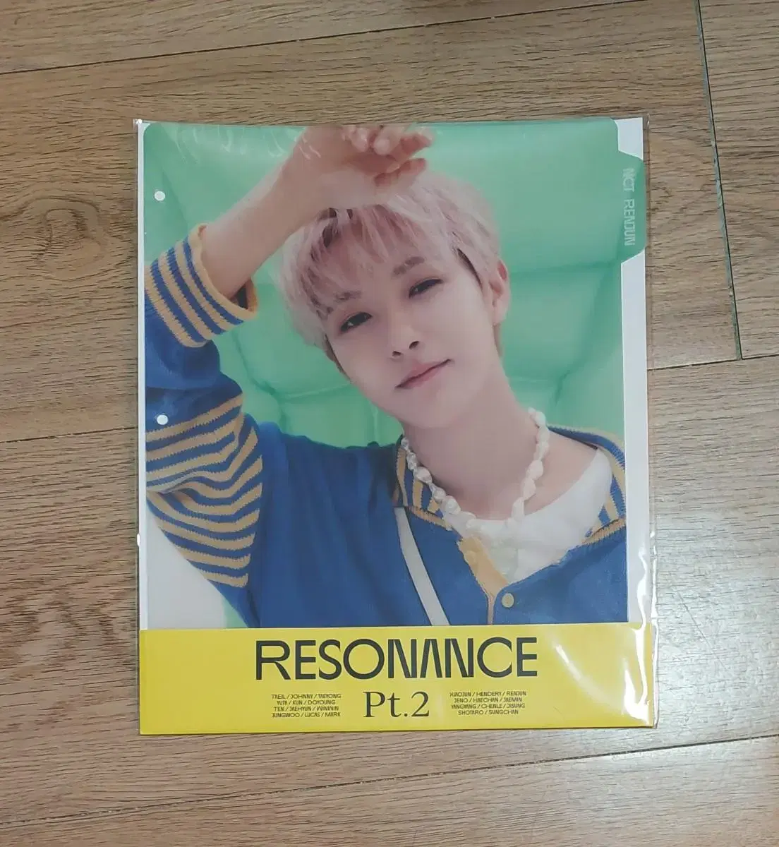 NCT Dream renjun Resonance binder Index Renjun