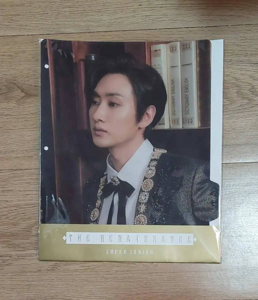 Super Juniors eunhyuk Renaissance binder Index Eunhyuk