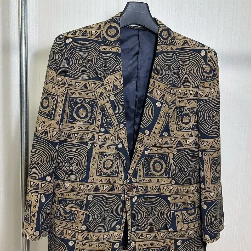 geometric patterned jacket