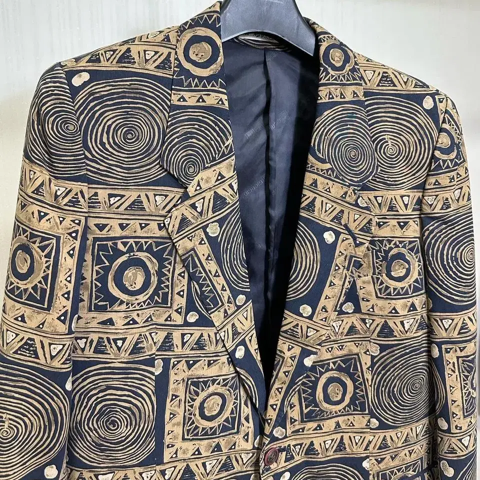 geometric patterned jacket