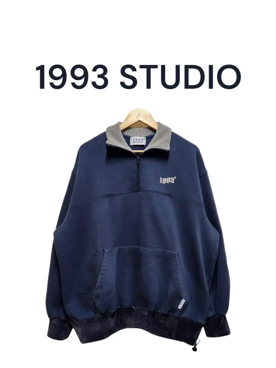 [S] 1993STUDIO 1993STUDIO Vahn zip-up top