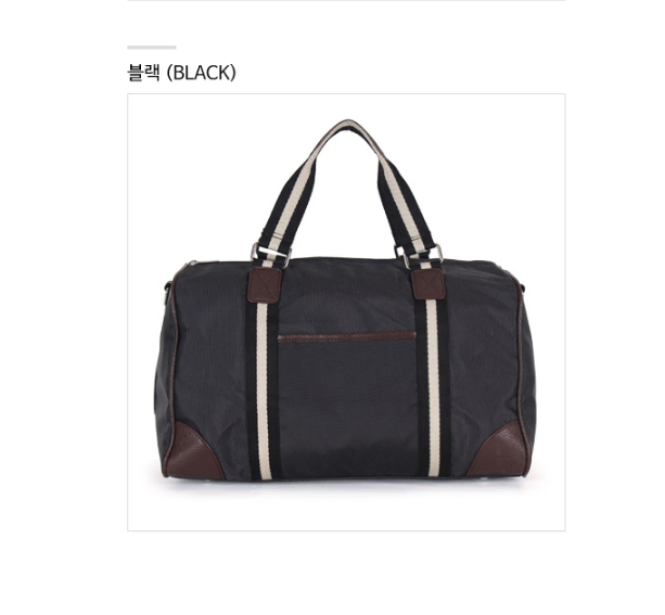 [New Products] Boston Bag Travel Bag Travel Bag Boston Bag Erga Black