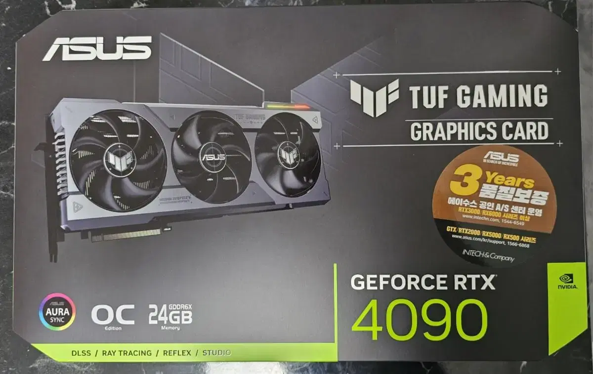 미개봉 지포스 RTX 4090 TUF Gaming 24gb 팝니다