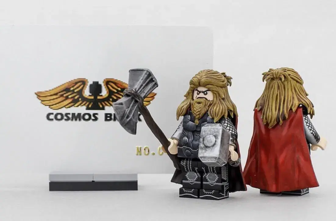 LEGO Custom Marvel Cosmos Avengers Endgame Thor