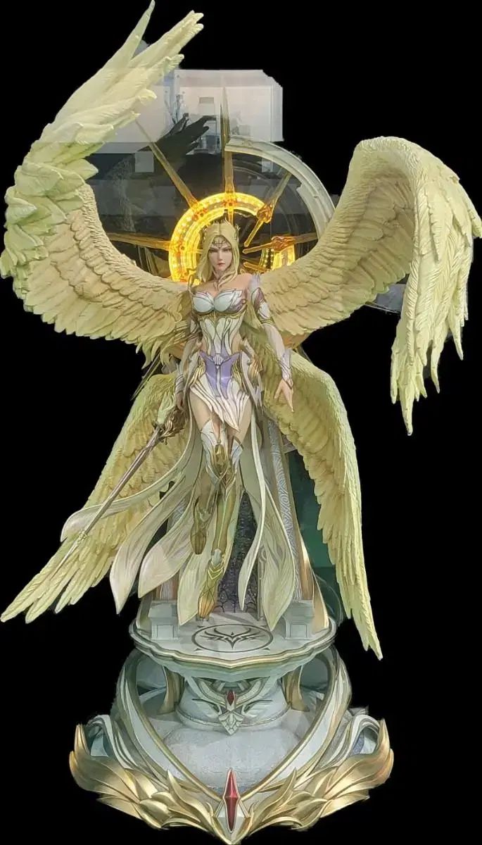 Angel Advent 1/4 Size Resin Statue