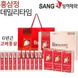 상아제약 홍삼정 데일리타임 홍삼스틱 ( 10ml x 30포)+쇼핑백 포함