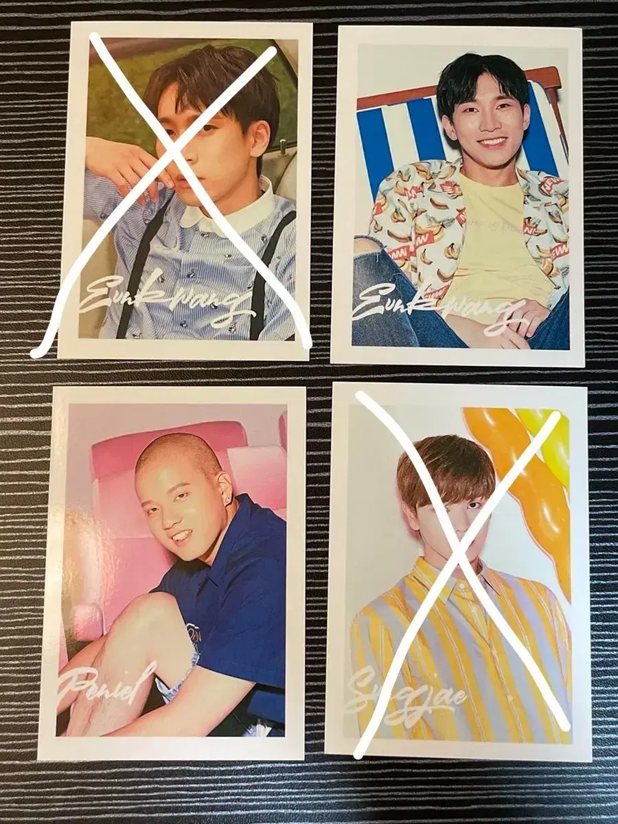 Price dropx)BTOB Brand New Dey photocard eunkwang peniel Sungjae