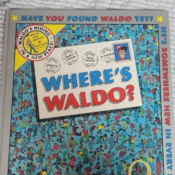 미국판 월리를 찾아라! Where's Waldo? 2가지 책 팝니다