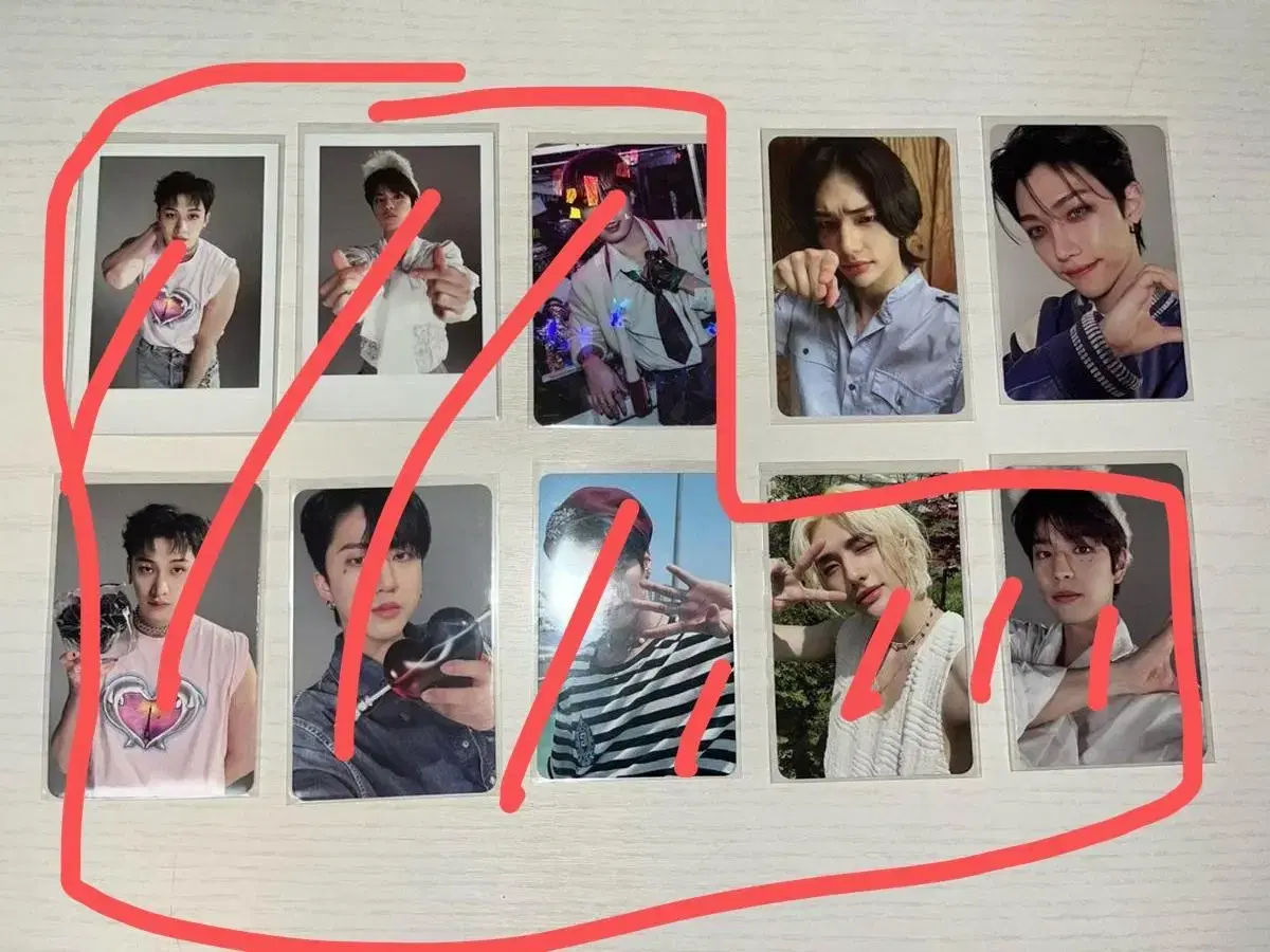 Source) skz photocard wts