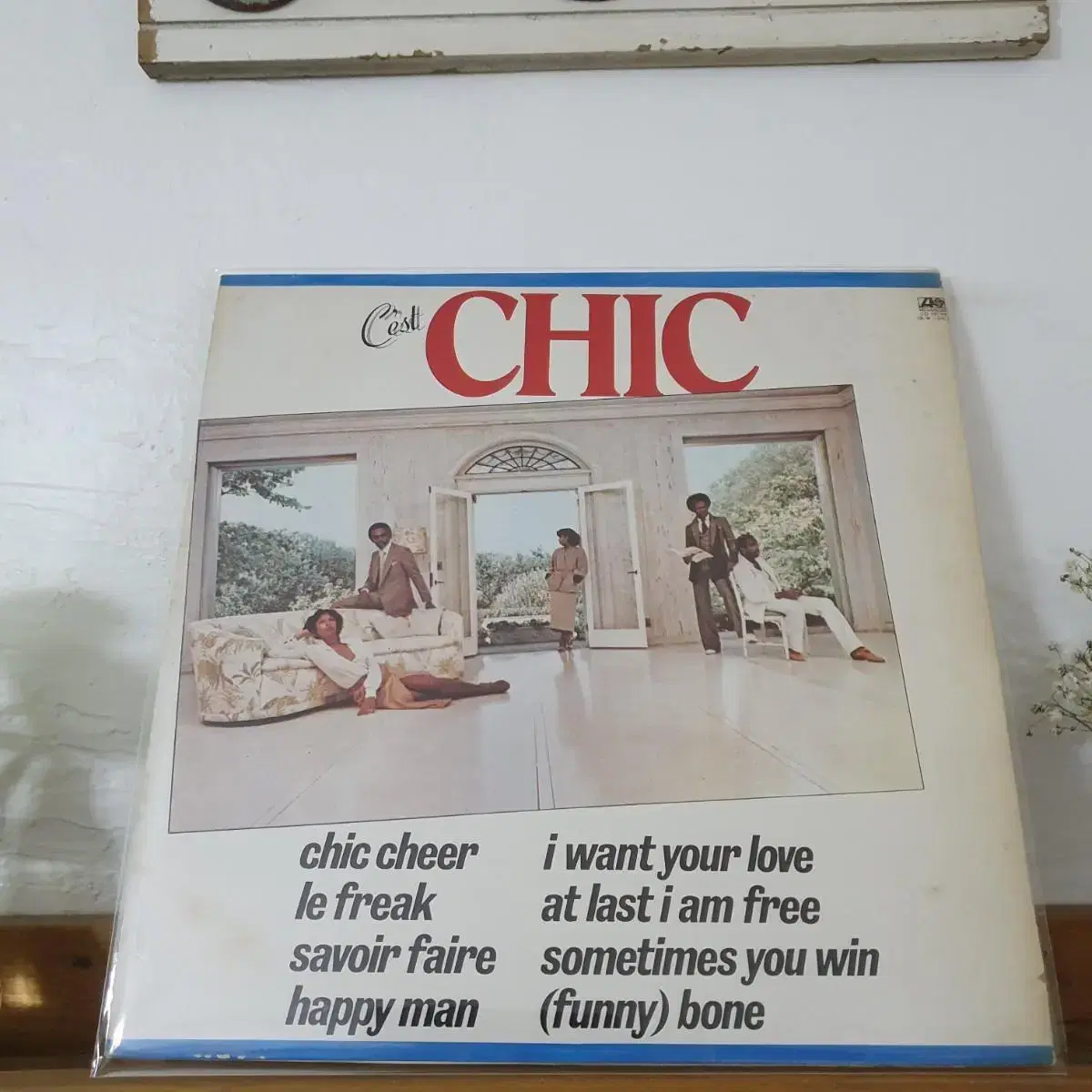 C'EST  CHIC  LP  1978  SOUL 음악