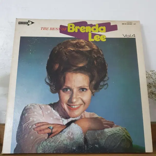 브렌다 리  Brenda  Lee  베스트 4집 LP     일본반