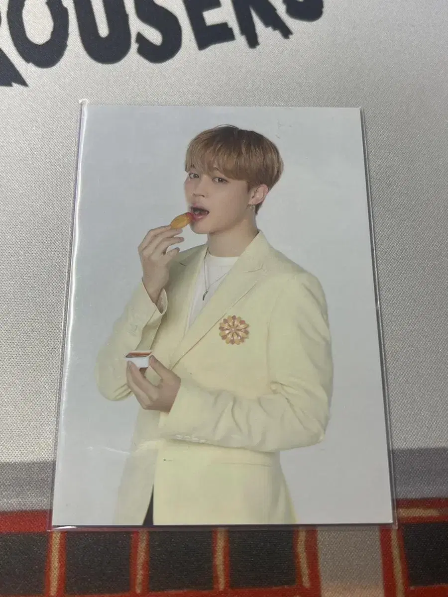 bangtan jimin mcdonalds photocard