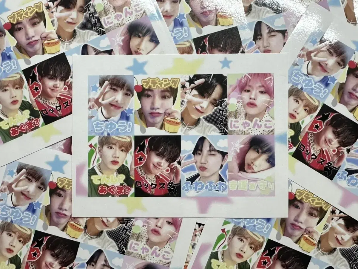 Treasure purikura unofficial goods stickers