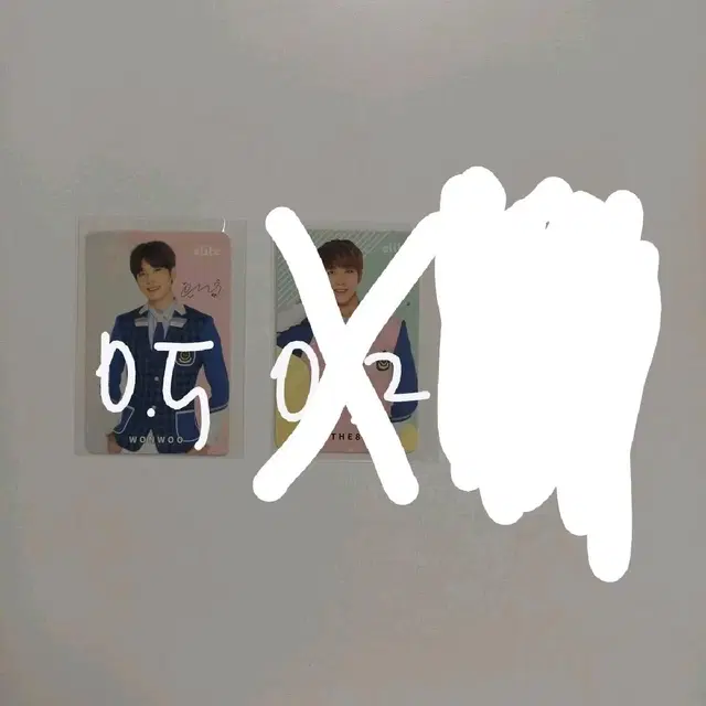 세븐틴 엘리트 포토카드 원우