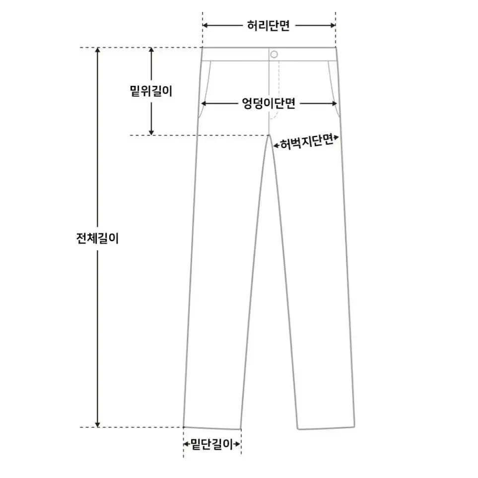 지그재그 쇼퍼랜드 여자 일자바지