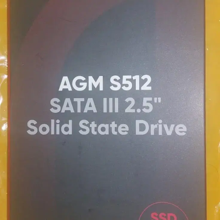 앱코 AGM S512 512G 2.5인치 매개봉 SSD 팝니다.