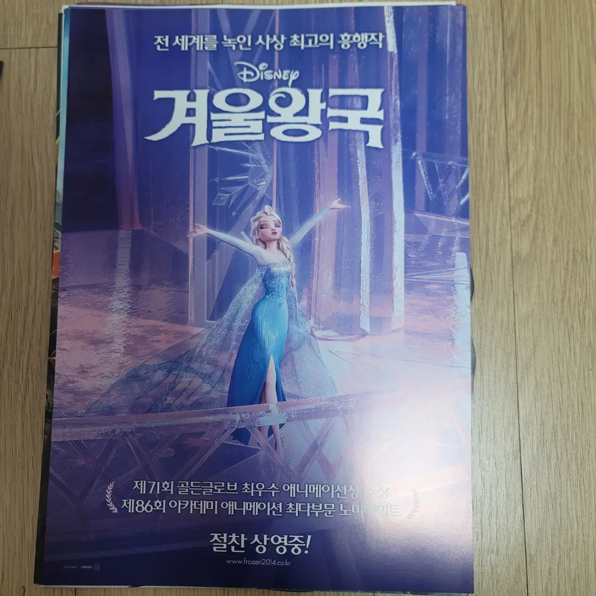 Frozen 1 2-Disc Movie poster Brochure