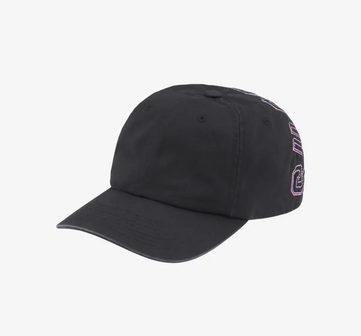 (new/fast shipping) Supreme Back Arc 6-Panel Cap Black