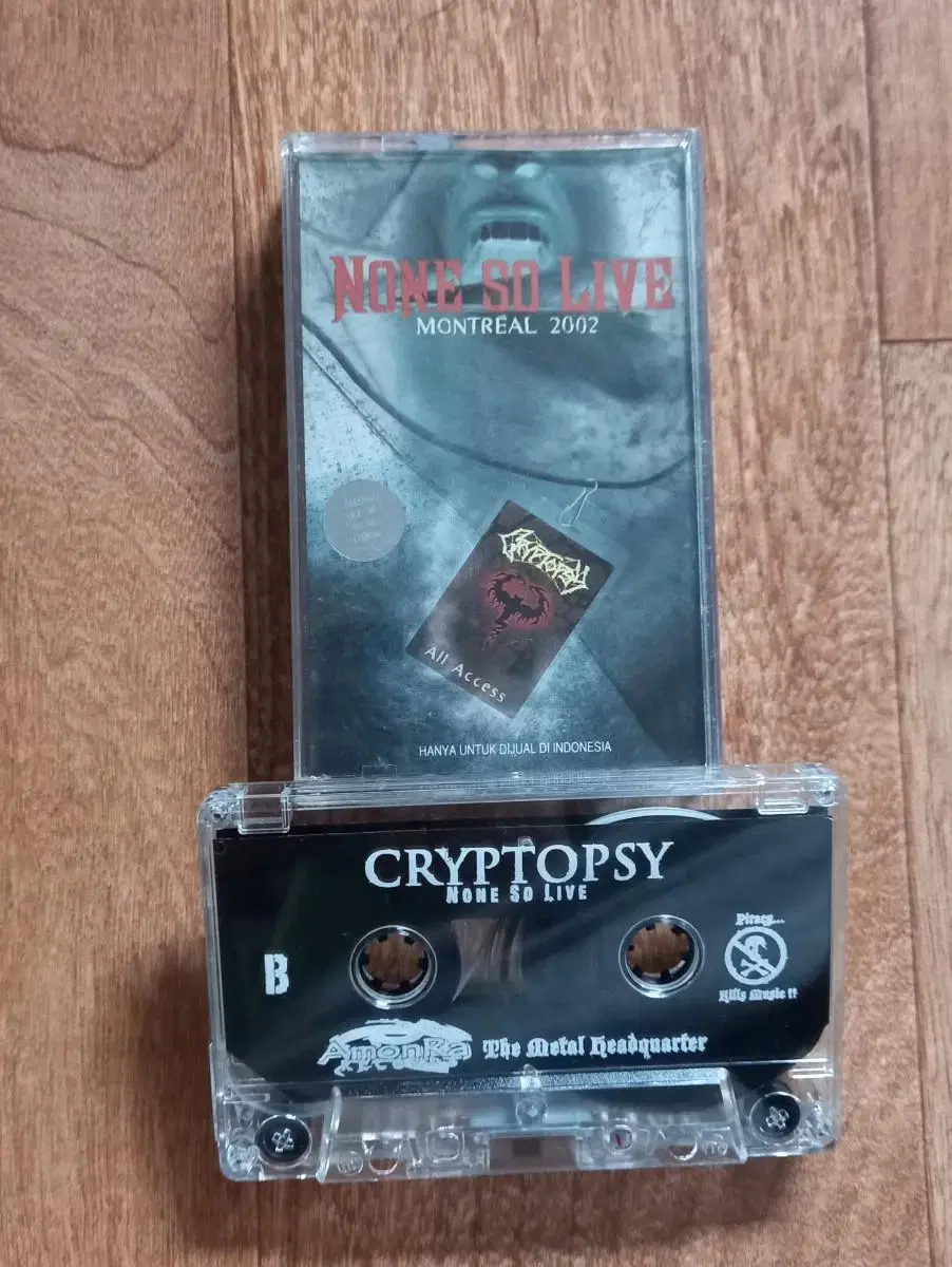 cryptopsy 수입 카세트테이프