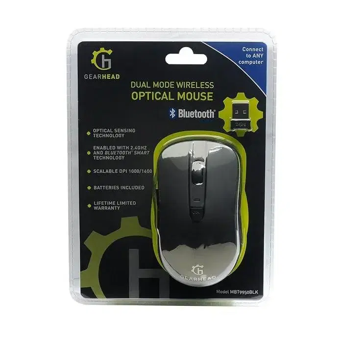 Gear Head Dual Mode Wireless Mouse