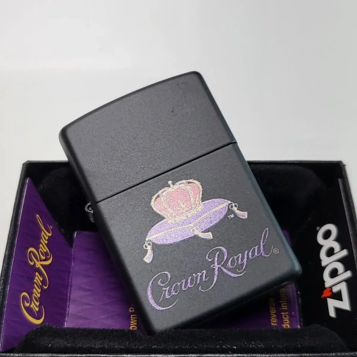 정품  49754 CROWN ROYAL 미개봉 새 지포라이터