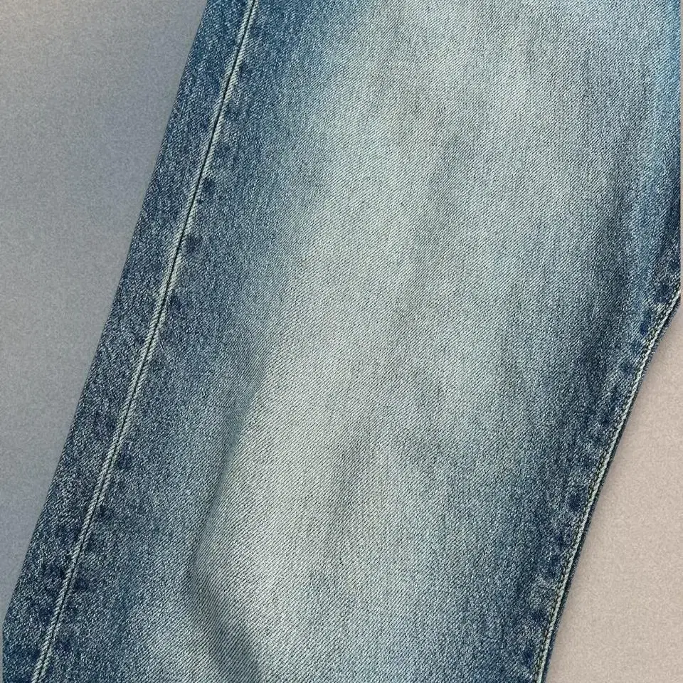 vintage washin wide denim pants