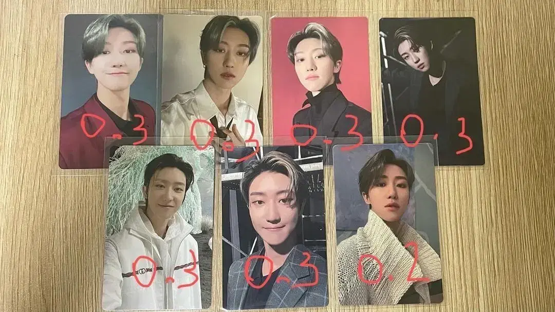 seventeen 97s photocard sells!