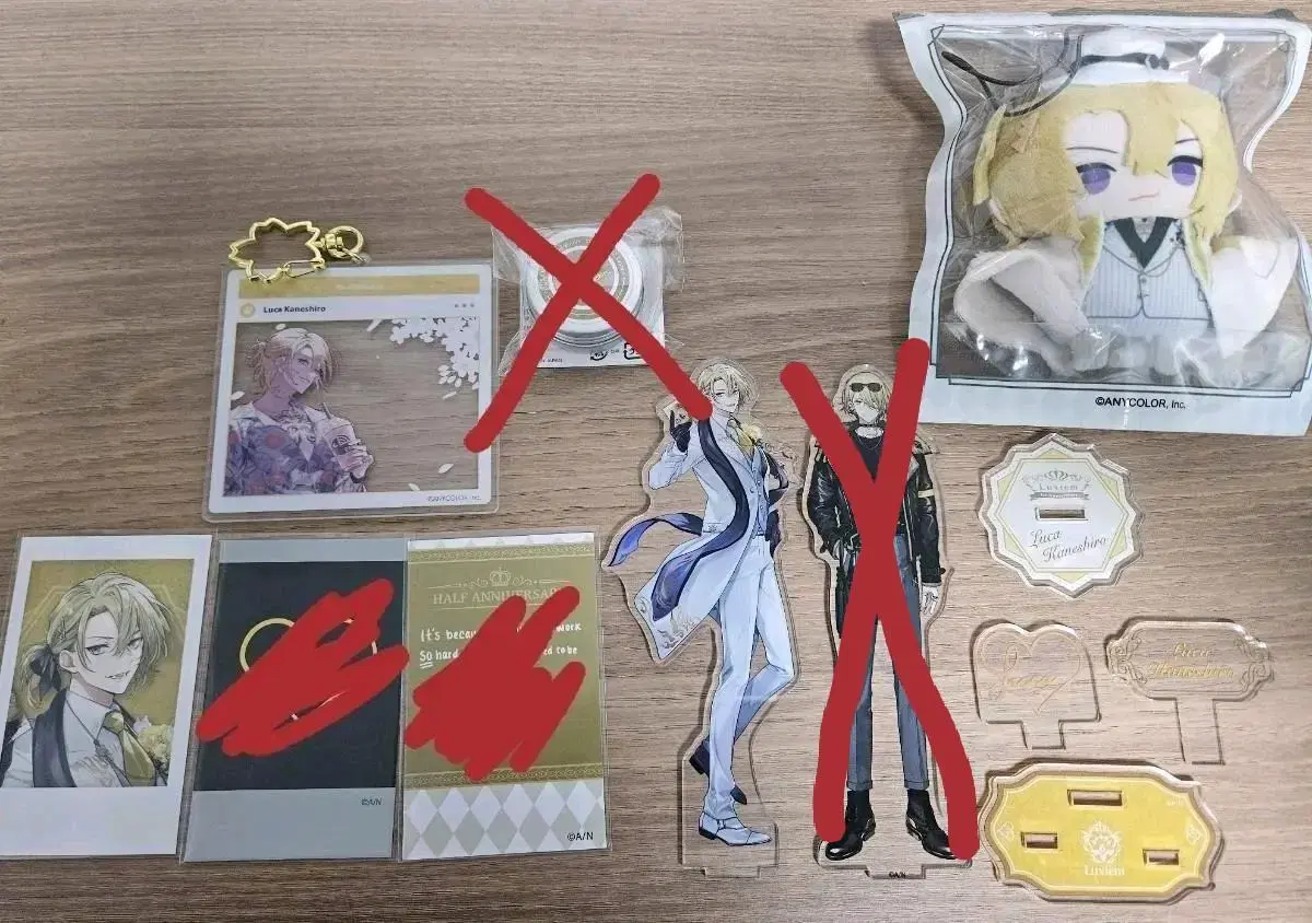 NIJISANJI Luxieme Leca Kaneshiro goods for sale!