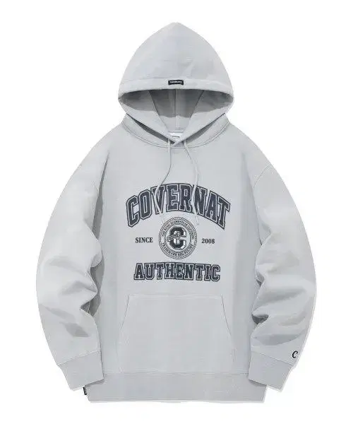 Covernat Emblem Api Logo Hoodie Light Bloo