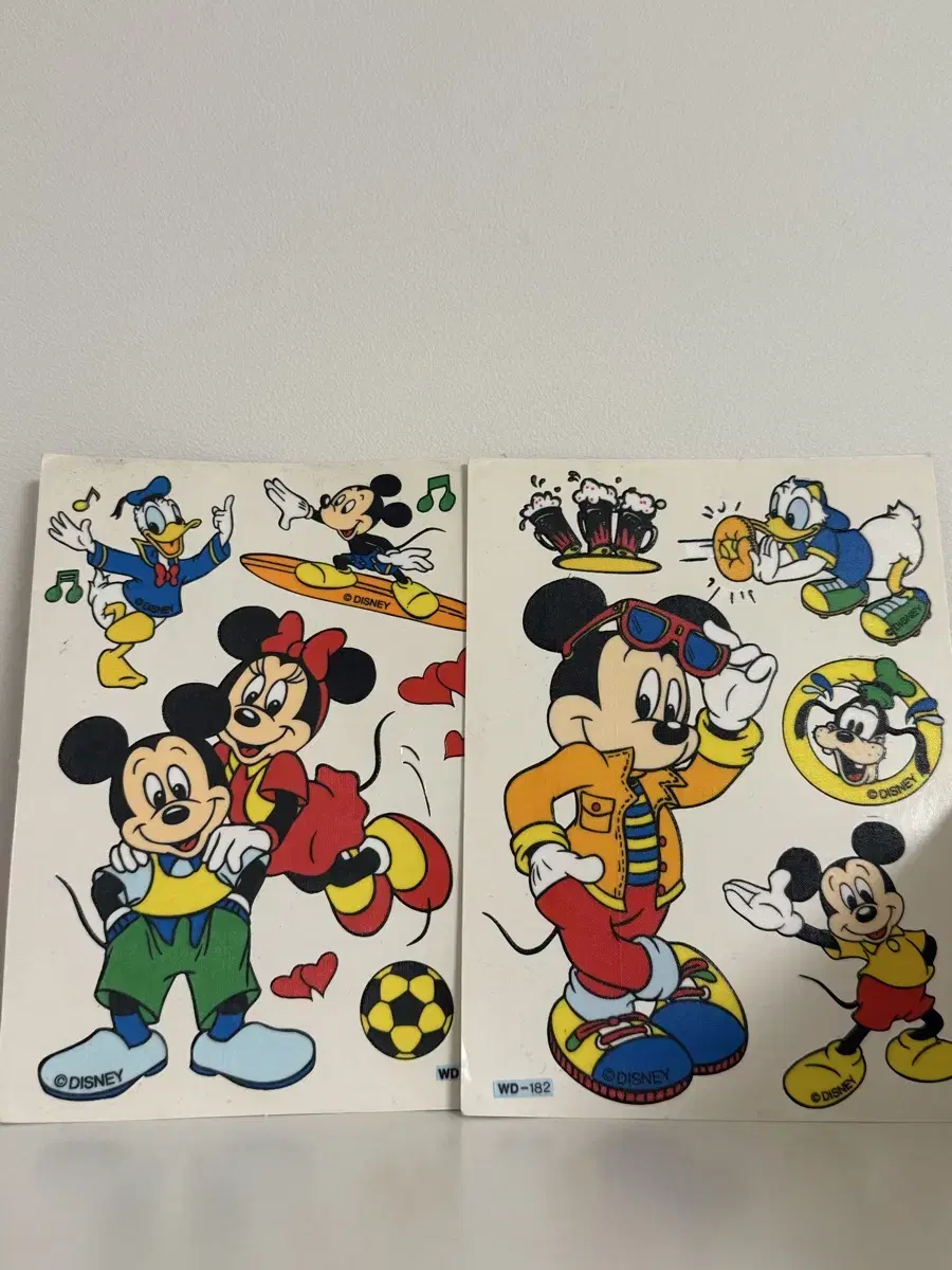 Mickey Mouse stickers