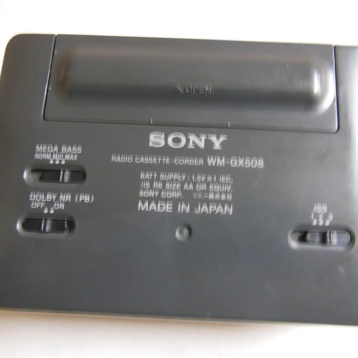 SONY  WM GX508  워크맨