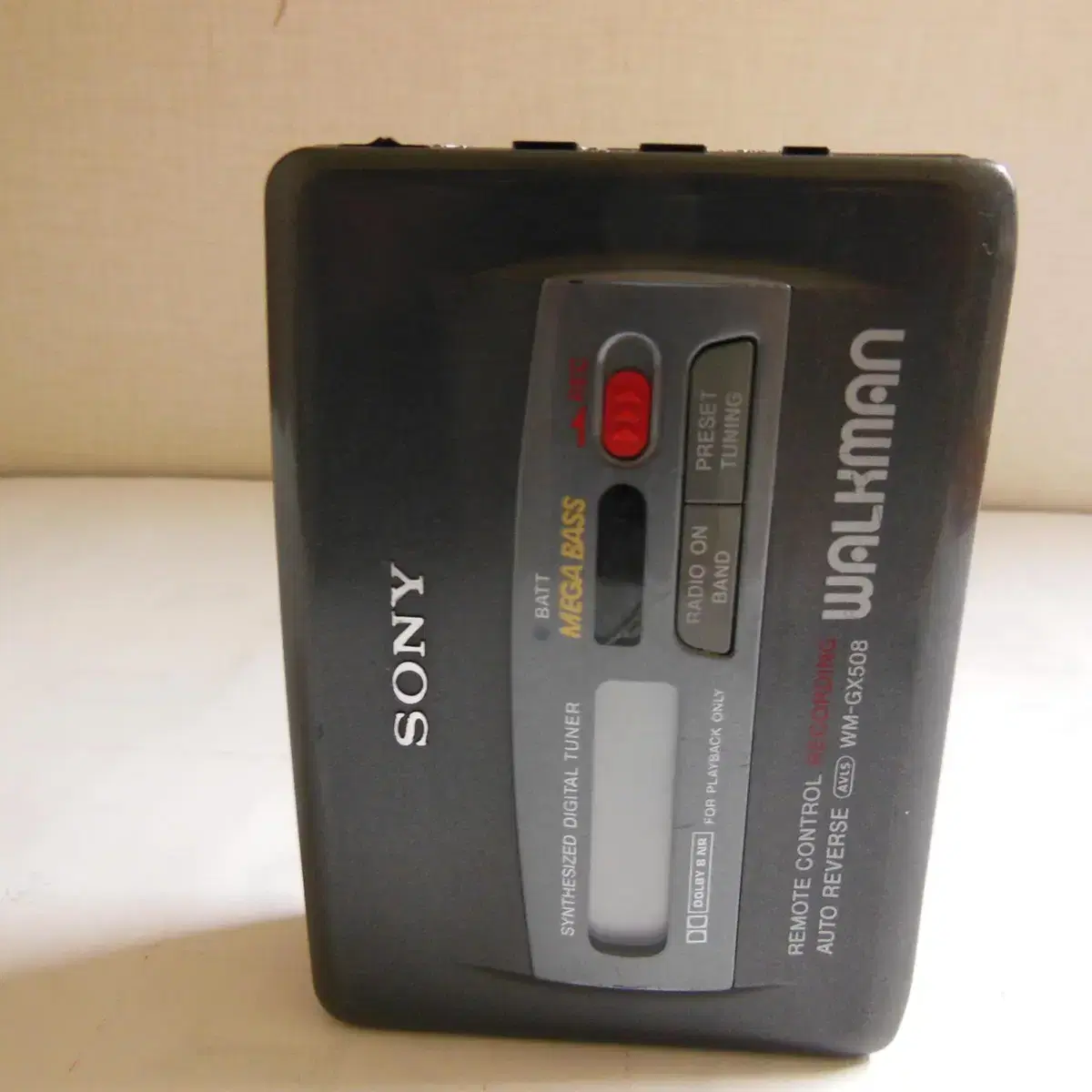 SONY  WM GX508  워크맨