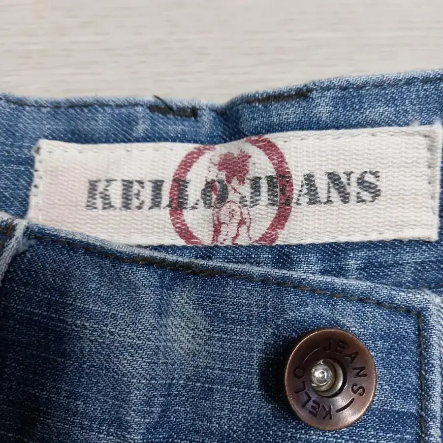 31 KELLO Jeans Kor 데미지워싱 와이드진 31-317