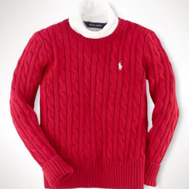 (Brand New and Original) Polo Red Cable Knit