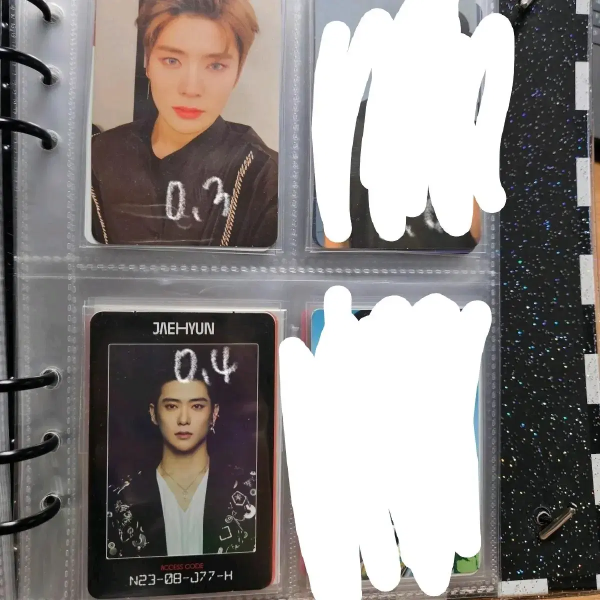 Jaehyun photocard pola sticker Empathy Punch Nambang Jaehyun Tattoo Jaehyun Zuu Ayo Seasons Greetings