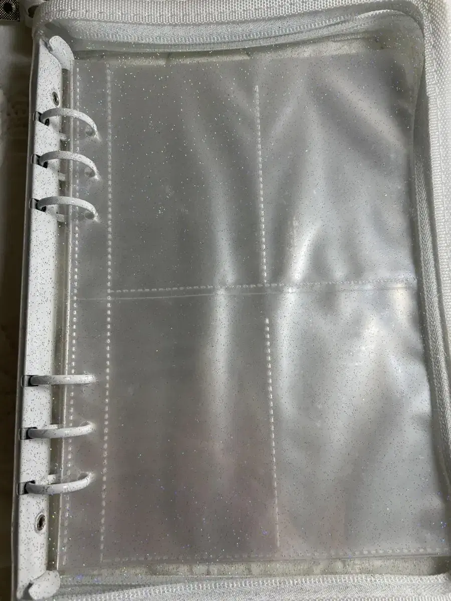 A5 binder photocard binder 6-hole double-sided paper glitter