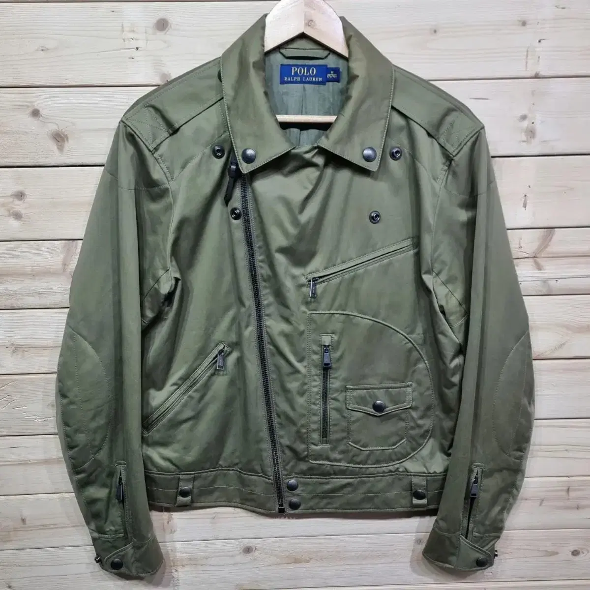 [L] Ralph Lauren Polo Rider Jacket Khaki