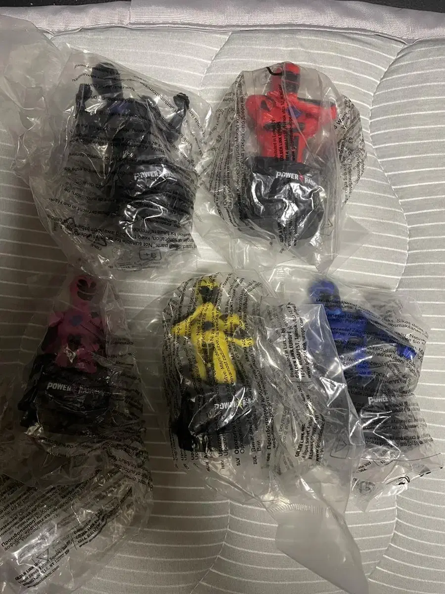 North American Power Rangers Bust Figure Set of 5