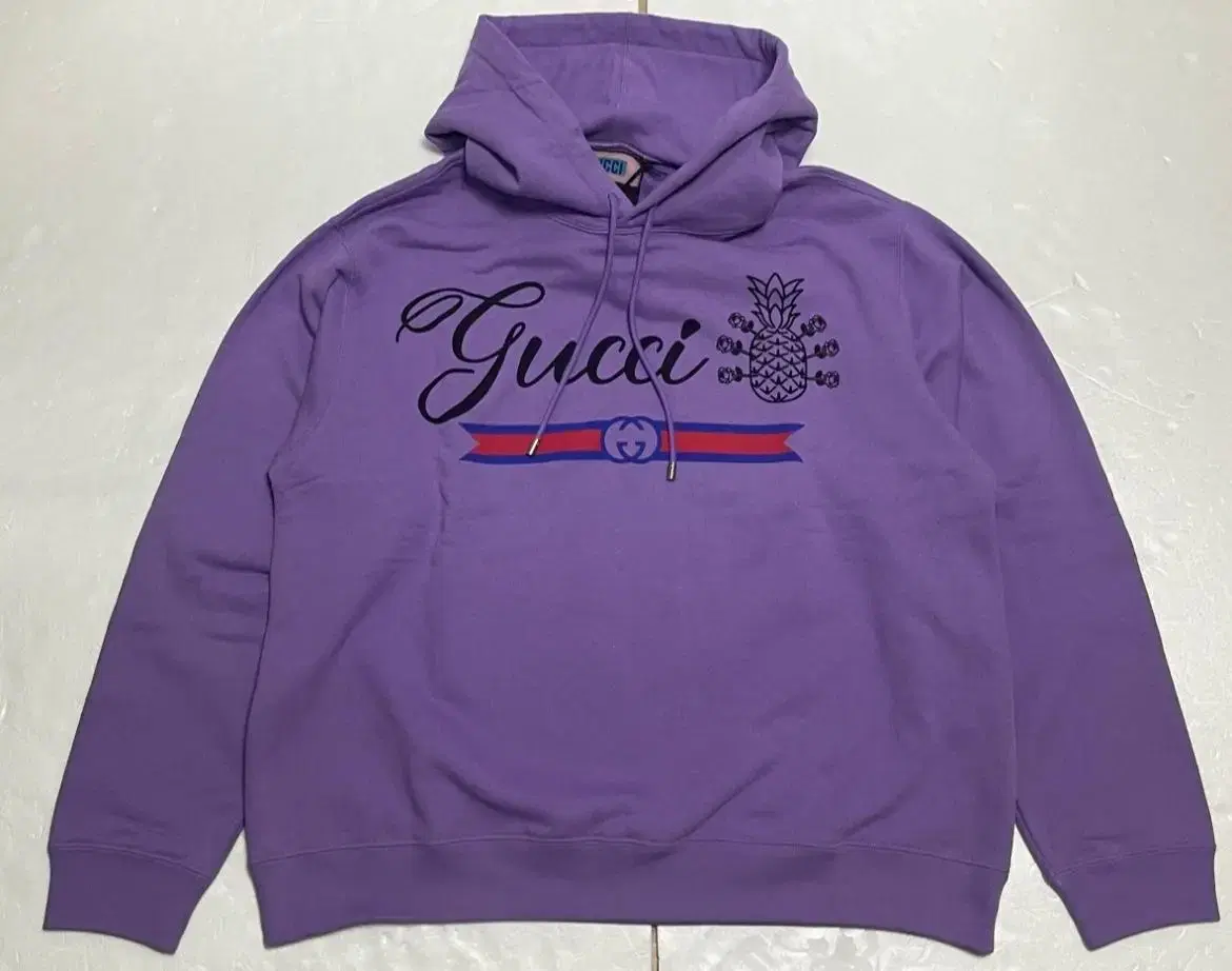 구찌 남성   띠로고 후드티 gucci